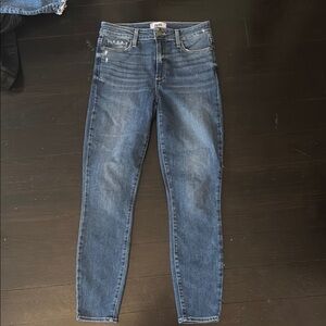 Paige Hoxton ankle high rise slim jean size 27